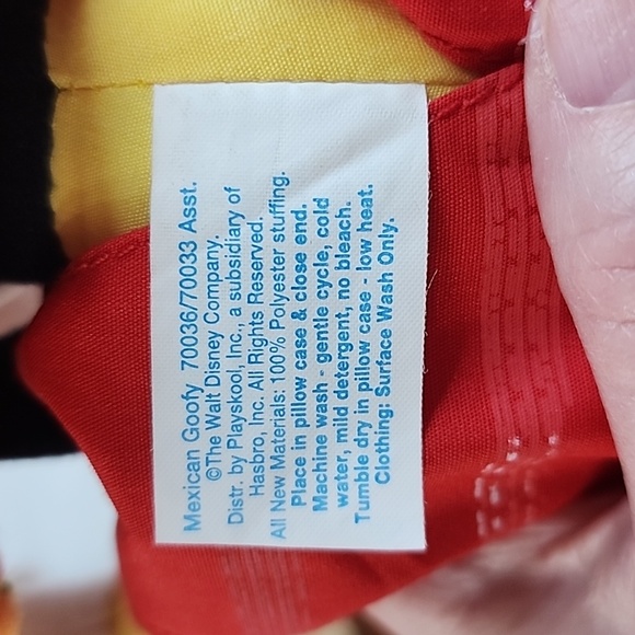 NWOT Vintage Playskool Spanish Goofy Plush Doll - Picture 8 of 10